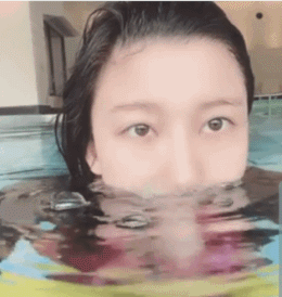 在水里吐泡泡的图片，水里吐泡泡的音效